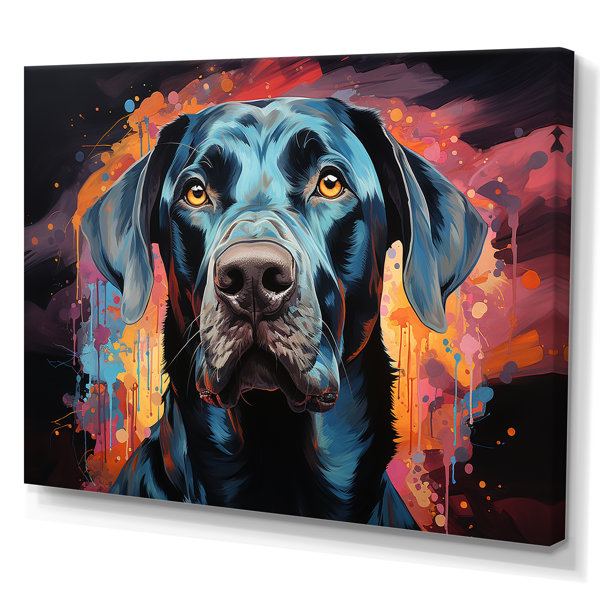 Winston Porter " Dog Great Dane Grace " Wayfair